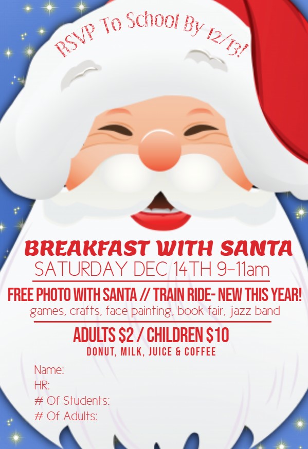 Breakfast with Santa 2019